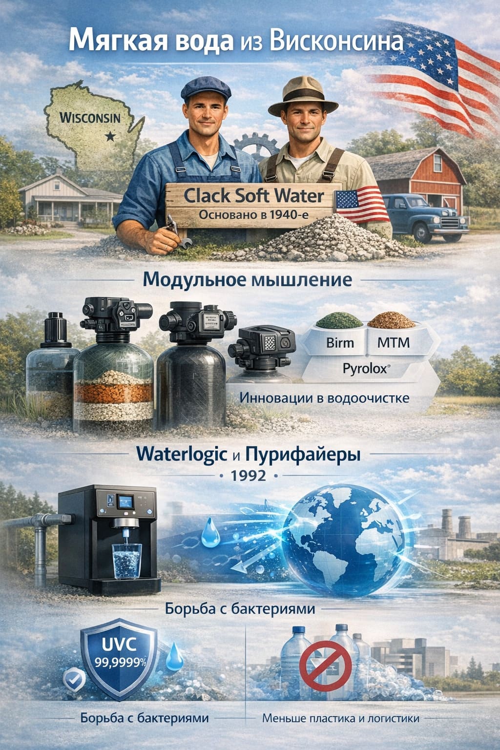 история бренда Водолей