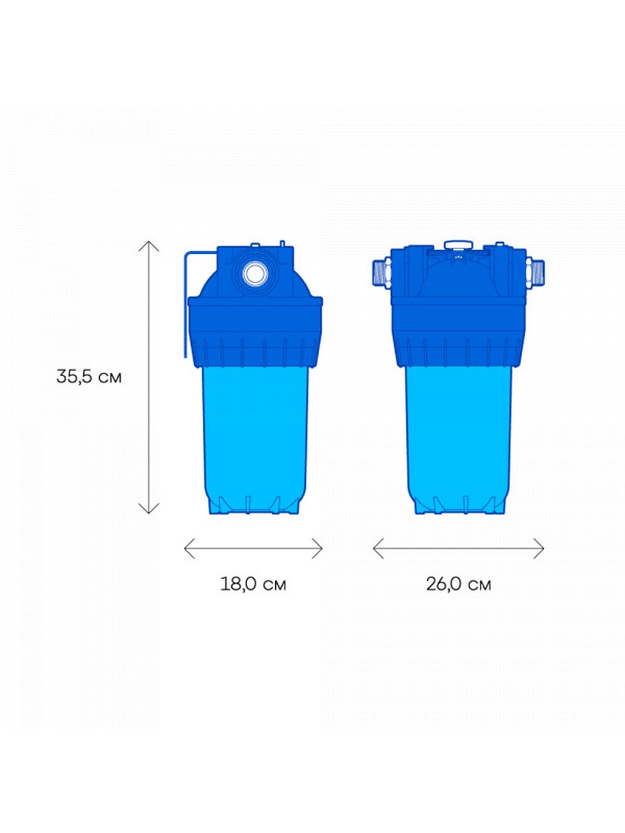 Аквафор Гросс 10 с полипропиленовым модулем фото 7