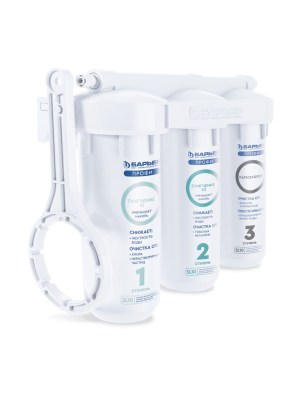 Проточный Питьевой Фильтр Барьер Профи Жесткость Х2 1 для очистки воды