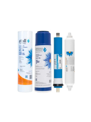 Набор Картриджей Атолл №101 Патриот для очистки воды
