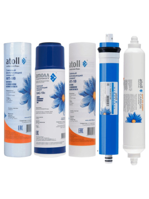 Набор Картриджей Атолл №117 Патриот для очистки воды