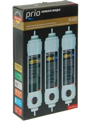Набор Картриджей Prio Новая Вода K680 1 для очистки воды
