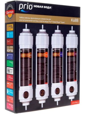 Набор Картриджей Prio Новая Вода K688 1 для очистки воды