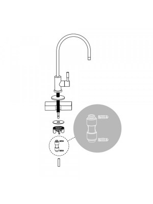 Кран для питьевой воды WLG1301-010 фото 5