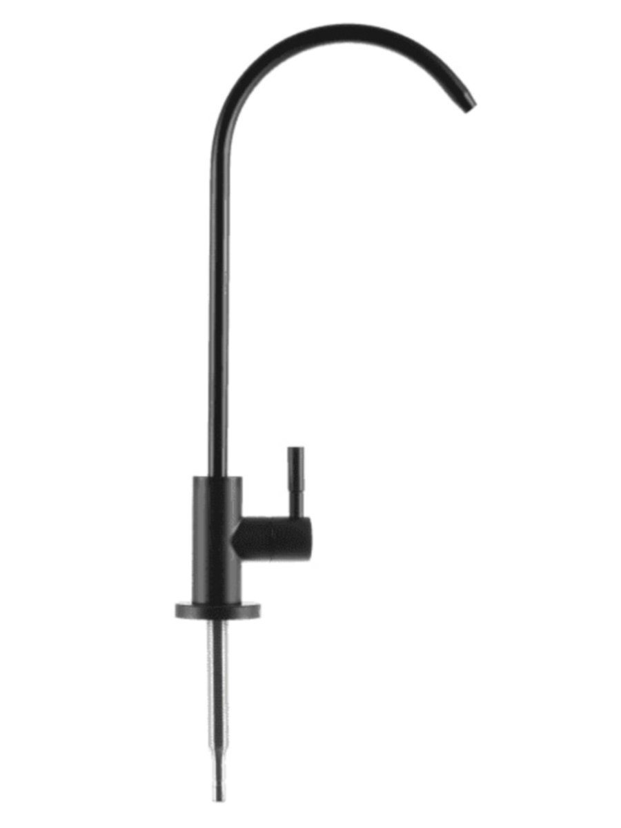 Кран Гейзер Flowmaster (Черный) Для Фильтра Под Мойкой 1 для очистки воды