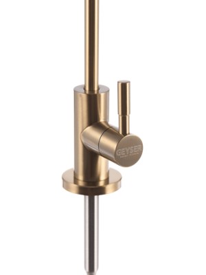 Кран Гейзер Flowmaster (Золото) Для Фильтра Под Мойкой 4 для очистки воды