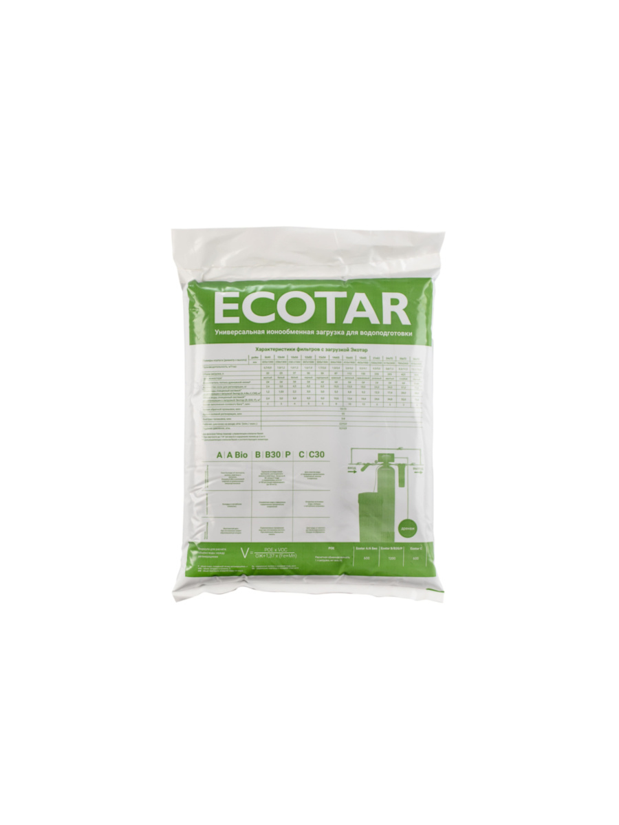 Загрузка Экотар (C30) Для Гейзер Aquachief 12 Л 2 для очистки воды