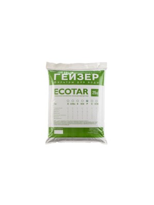 Загрузка Экотар (P) Для Гейзер Aquachief 25 Л для очистки воды