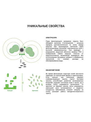 Картридж Гейзер Арагон-Ж Био Для Жёсткой  Железистой Воды 4 для очистки воды