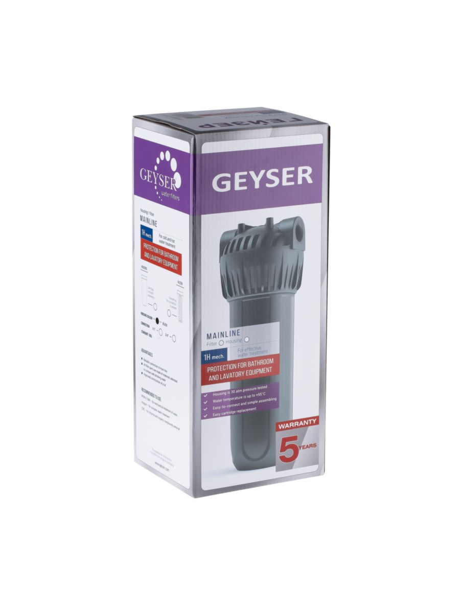 Магистральный Фильтр Гейзер 1Г 12 7 для очистки воды