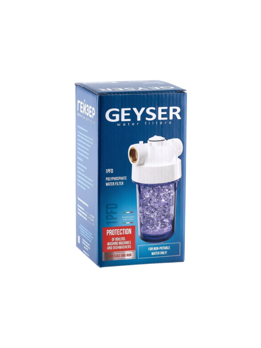 Магистральный Фильтр Гейзер 1Пфд 6 для очистки воды