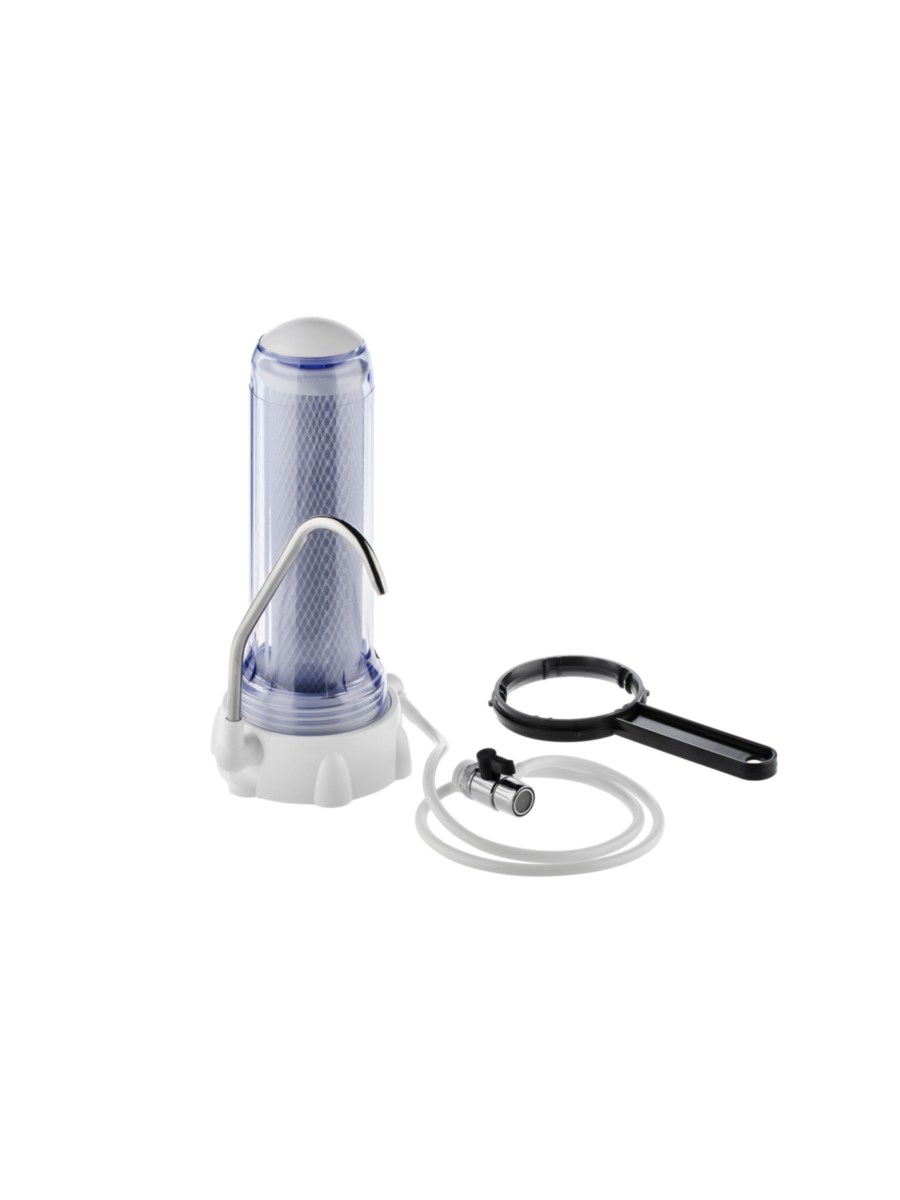 Проточный Питьевой Фильтр Гейзер-1Ук Евро С Прозрачной Колбой 5 для очистки воды