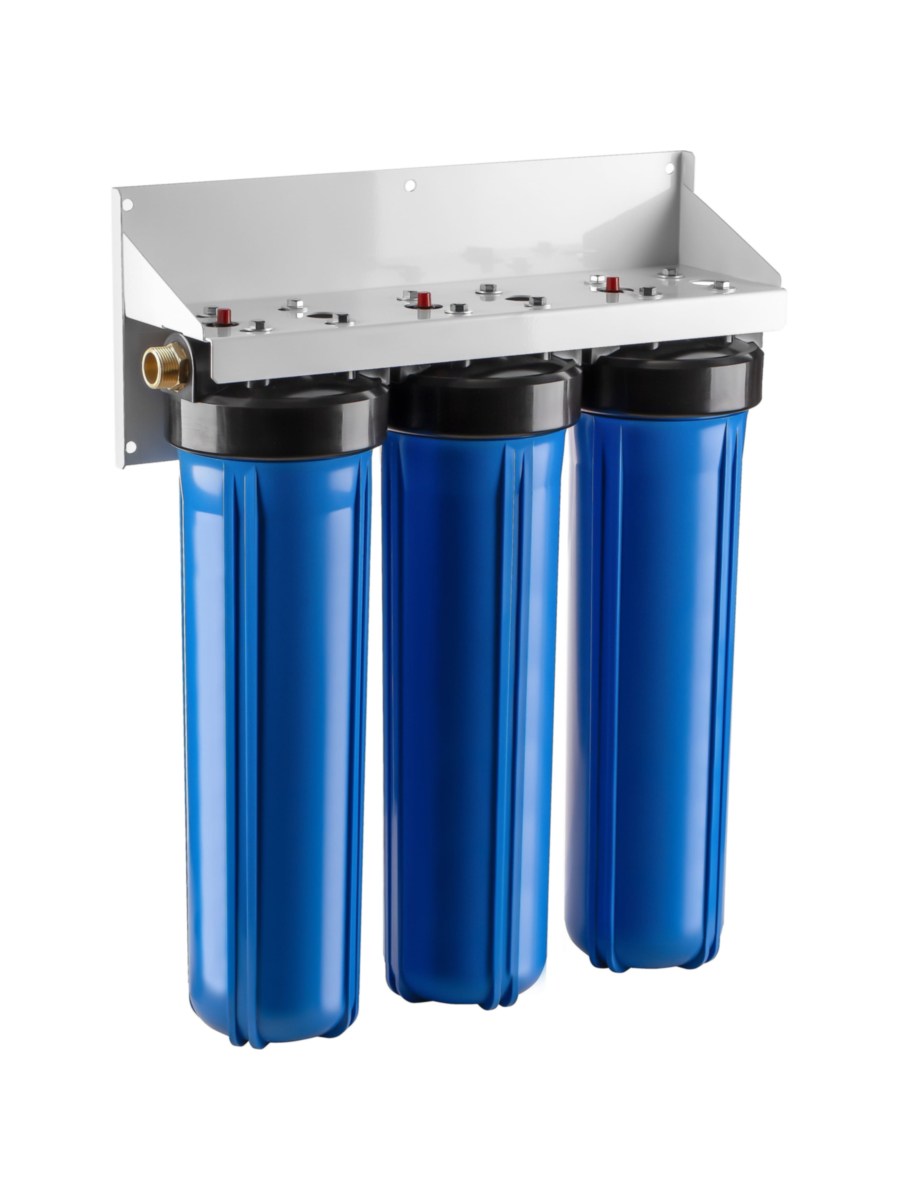 Корпус Магистрального Фильтра Гейзер 3И20Bb (На Кронштейне) для очистки воды