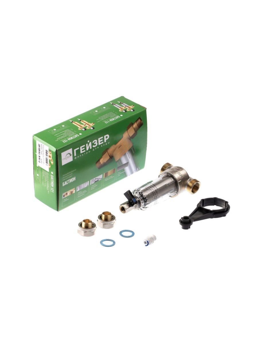 Магистральный Фильтр Гейзер Бастион 111 12 1 для очистки воды