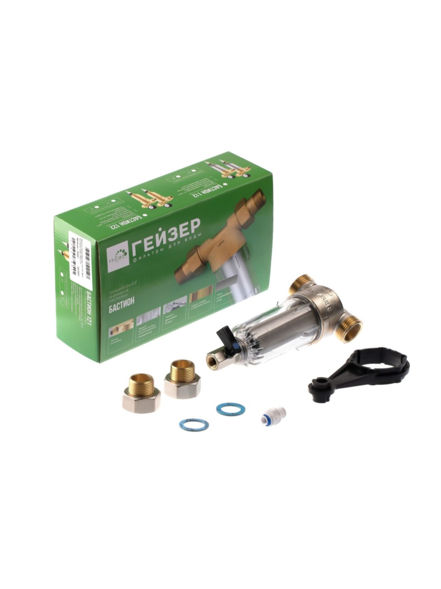 Магистральный Фильтр Гейзер Бастион 111 34 1 для очистки воды