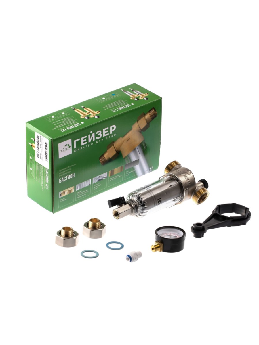 Магистральный Фильтр Гейзер Бастион 112 12 1 для очистки воды