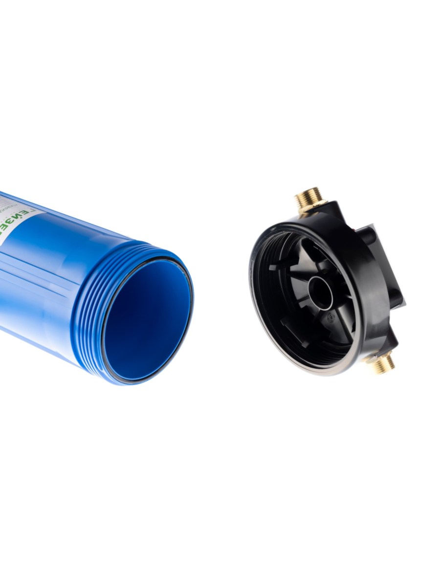 Корпус Гейзер Bb20 С Металлическими Ниппелями 1 4 для очистки воды