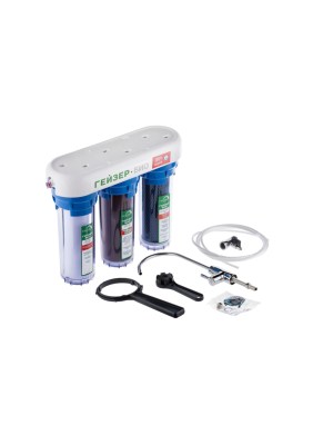 Проточный Питьевой Фильтр Гейзер Био 322 8 для очистки воды