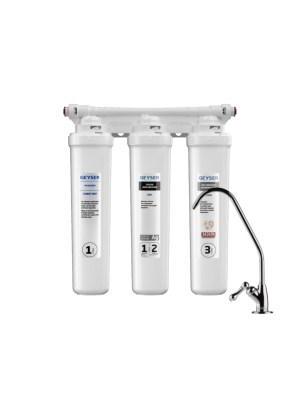 Проточный Питьевой Фильтр Гейзер Оптима М для очистки воды