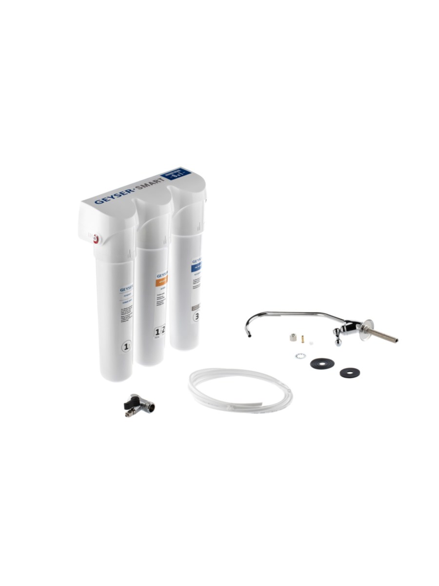 Проточный Питьевой Фильтр Гейзер Смарт (Кран 3) 8 для очистки воды
