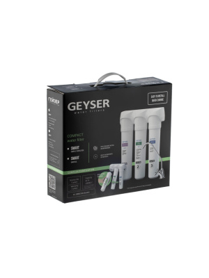 Проточный Питьевой Фильтр Гейзер Смарт Комплексная Очистка (Кран 3) 10 для очистки воды