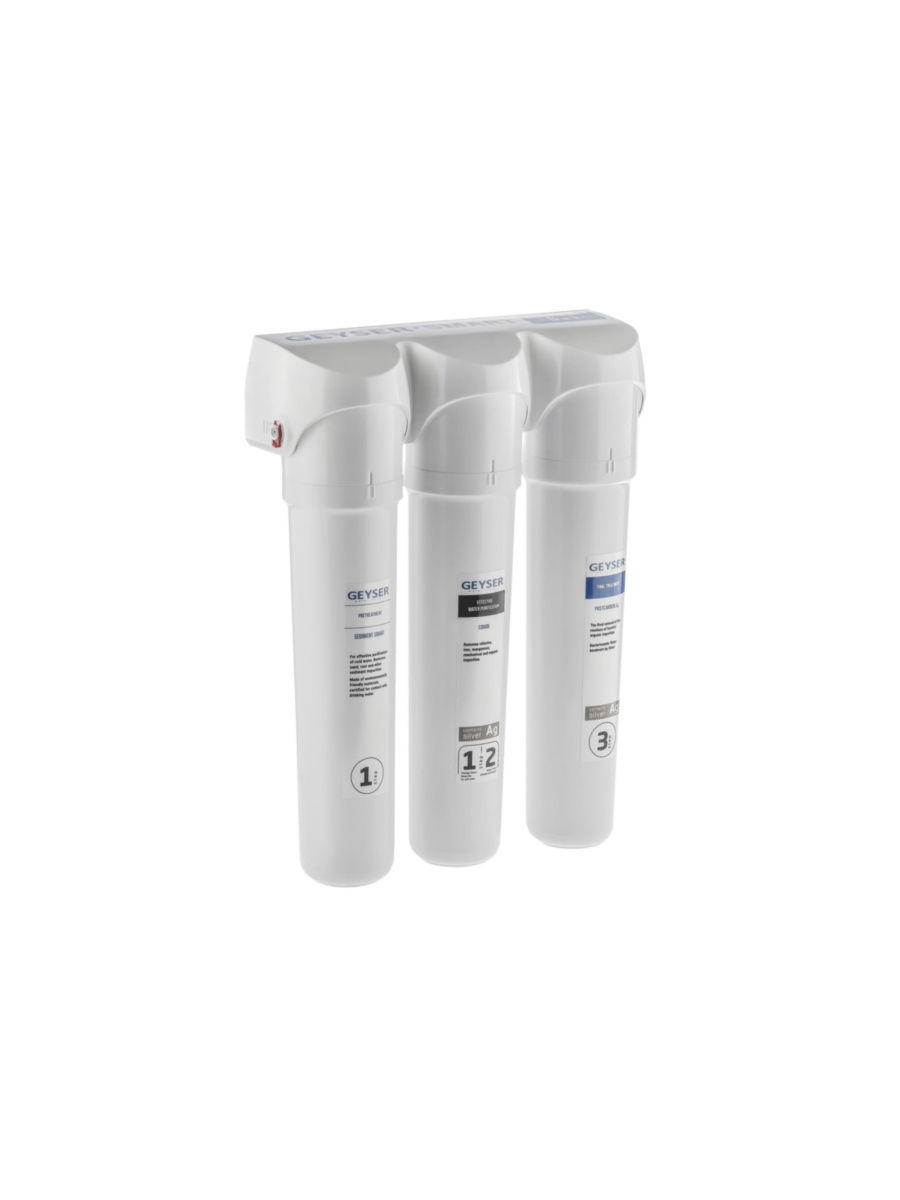 Проточный Питьевой Фильтр Гейзер Смарт Комплексная Очистка (Кран 3) 5 для очистки воды