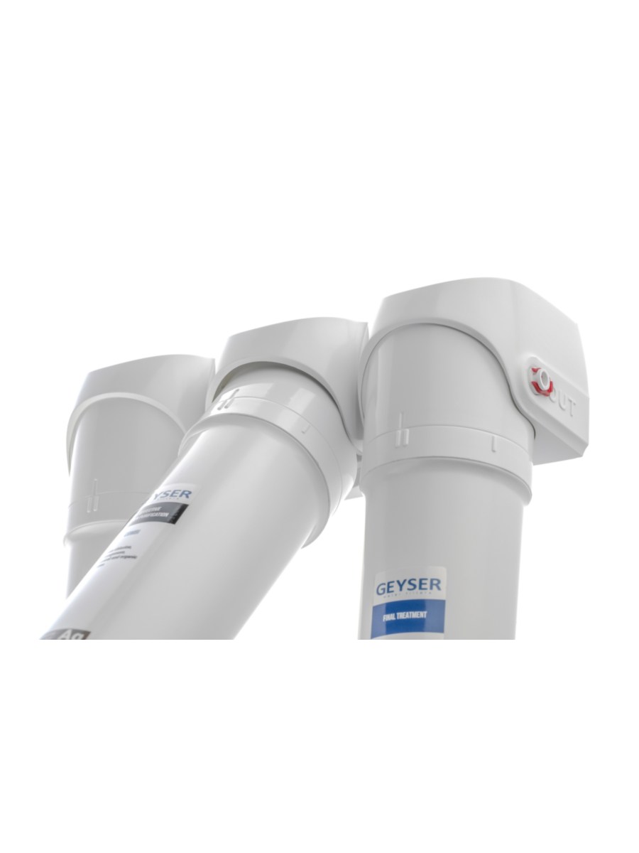 Проточный Питьевой Фильтр Гейзер Смарт Комплексная Очистка (Кран 6) 1 для очистки воды