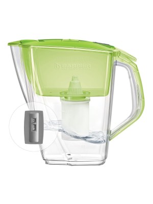 Фильтр-Кувшин Барьер Прайм Зелёного Цвета для очистки воды