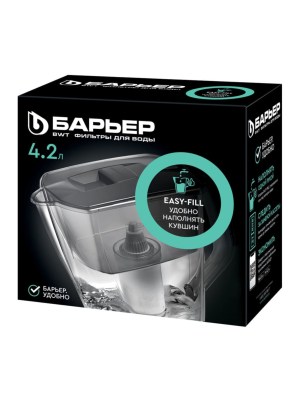 Фильтр-Кувшин Барьер Прайм Синего Цвета 3 для очистки воды