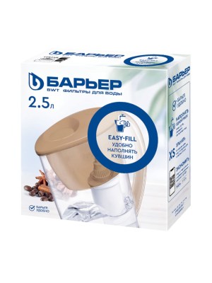 Фильтр-Кувшин Барьер Тренд Бежевого Цвета 3 для очистки воды