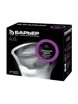 Фильтр-Кувшин Барьер Твист Зелёного Цвета 3 для очистки воды