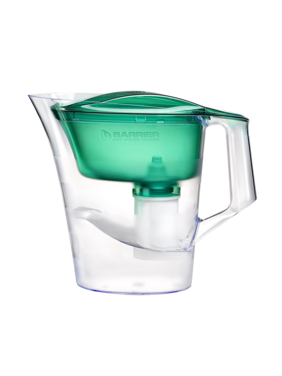 Фильтр-Кувшин Барьер Твист Зелёного Цвета для очистки воды