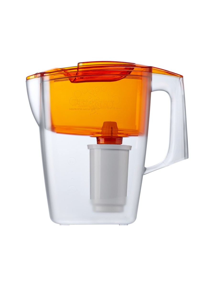 Фильтр-Кувшин Гейзер Альфа Оранжевого Цвета для очистки воды