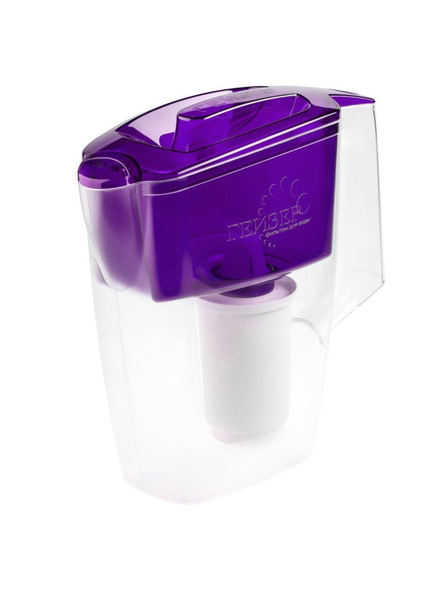 Фильтр-Кувшин Гейзер Альфа Фиолетового Цвета 4 для очистки воды