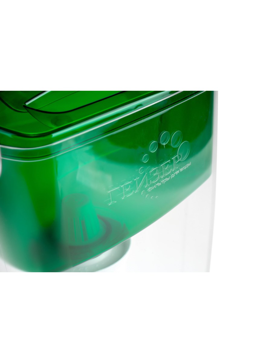 Фильтр-Кувшин Гейзер Альфа Зелёного Цвета 8 для очистки воды