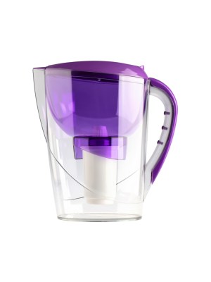 Фильтр-Кувшин Гейзер Аквариус Фиолетового Цвета для очистки воды