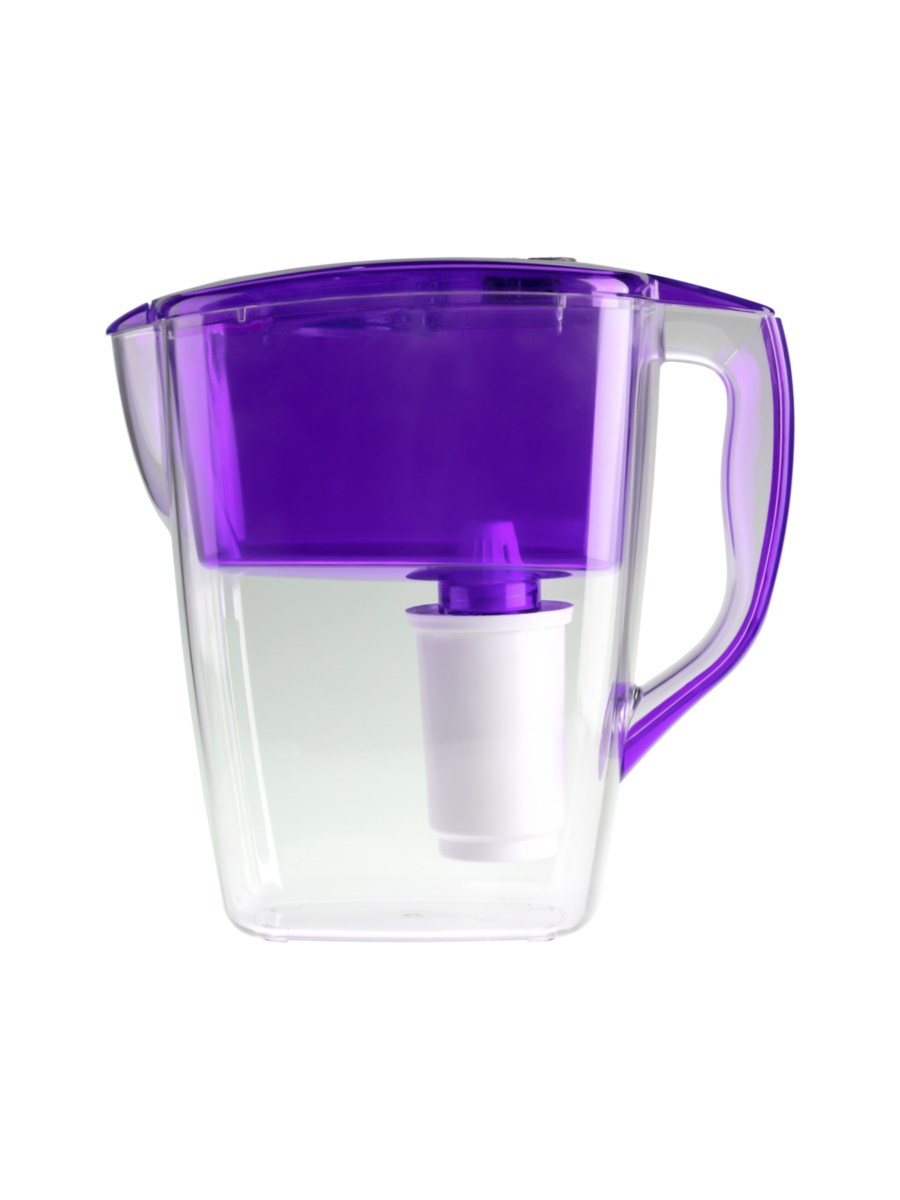 Фильтр-Кувшин Гейзер Геркулес Фиолетового Цвета для очистки воды