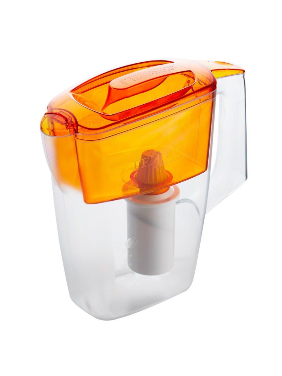 Фильтр-Кувшин Гейзер Мини Цвета Оранж 1 для очистки воды