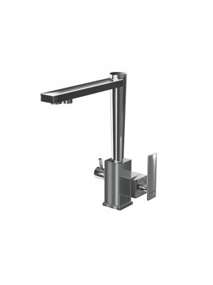 Смеситель для кухни 2 в 1 АКВАФОР 82320-1C глянец фото 2