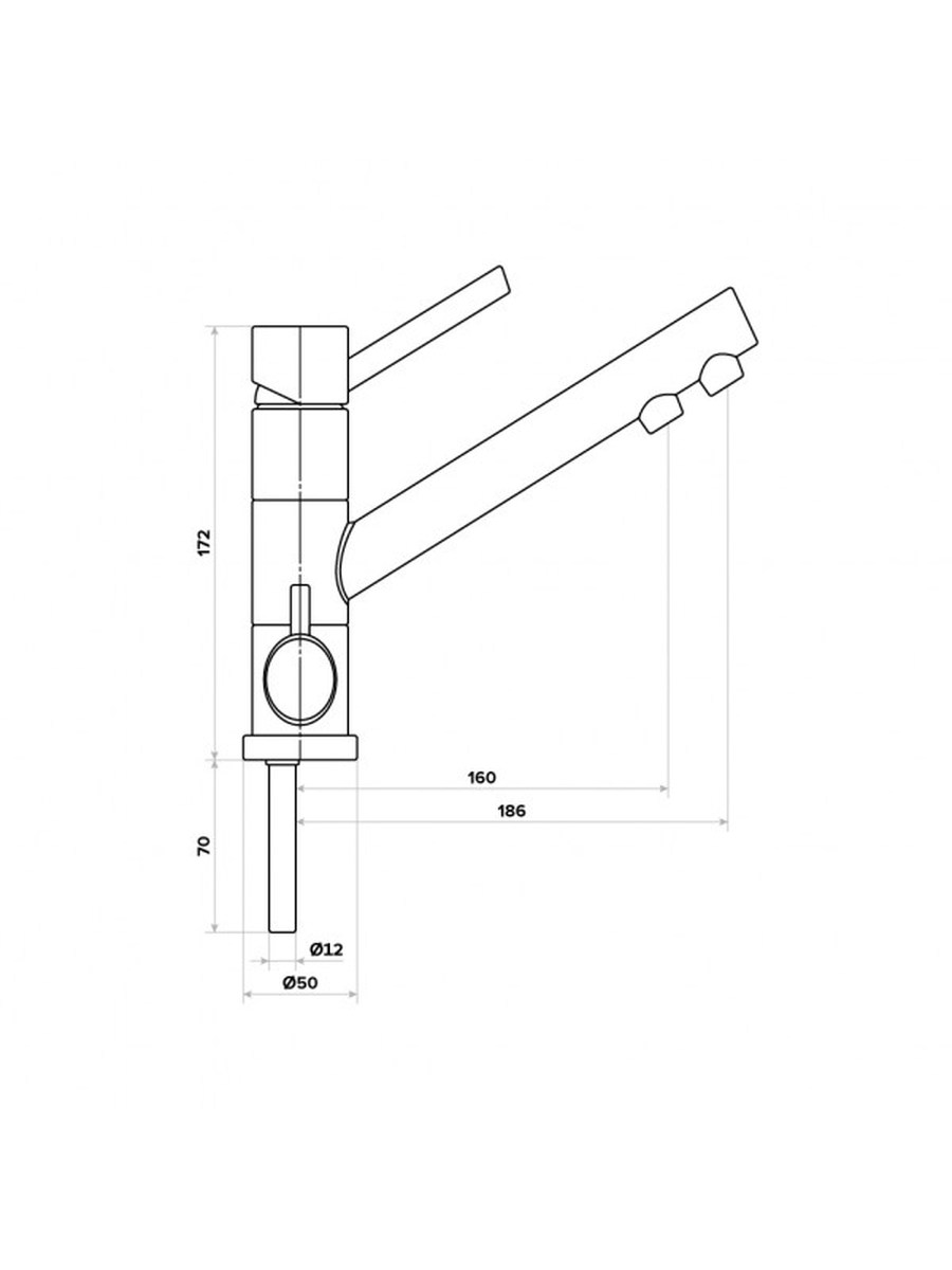Смеситель для кухни 2 в 1 АКВАФОР CDZ0246 матовый фото 2