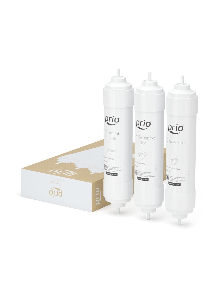 Набор картриджей Prio Новая Вода K681 применяется для эффективной очистки воды, удаляет вредные примеси и делает воду безопасной для питья.