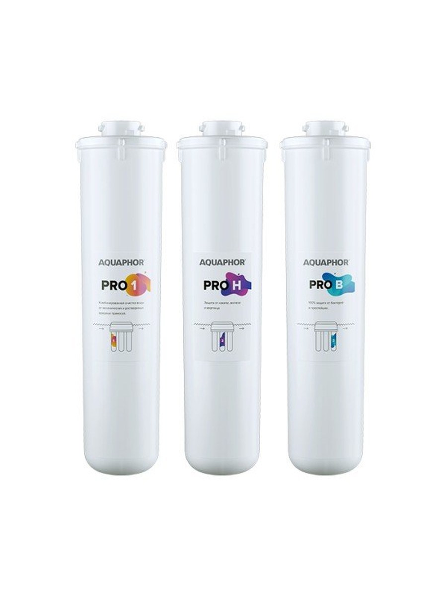 Фильтр Комплект сменных модулей для Аквафор ECOHPro для очистки воды