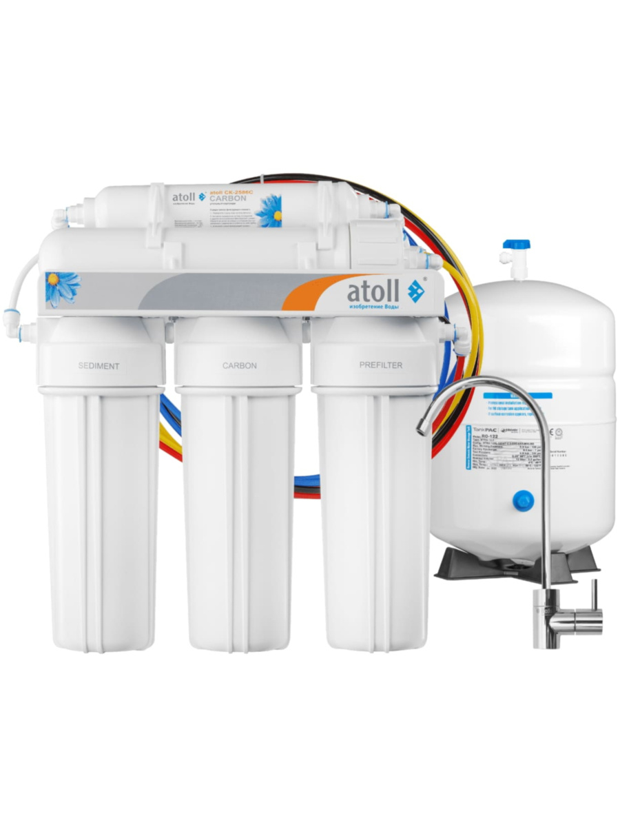 Фильтр Для Воды Атолл A-550 Патриот С Обратным Осмосом для очистки воды