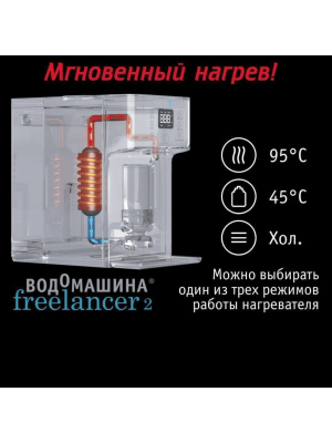 Автономный Фильтр Для Воды Atoll Freelancer 2 White С Обратным Осмосом И Нагревом 10 для очистки воды