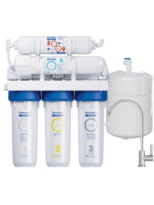 Фильтр Для Воды Барьер Профи Осмо 100 С Обратным Осмосом для очистки воды