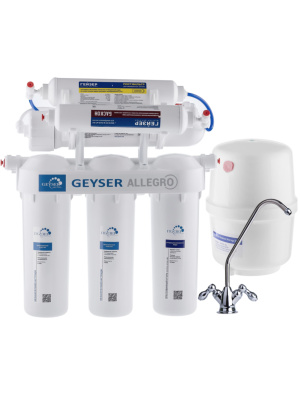 Фильтр Для Воды Гейзер Аллегро-М С Обратным Осмосом для очистки воды