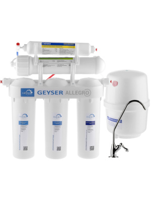 Фильтр Для Воды Гейзер Аллегро С Обратным Осмосом для очистки воды
