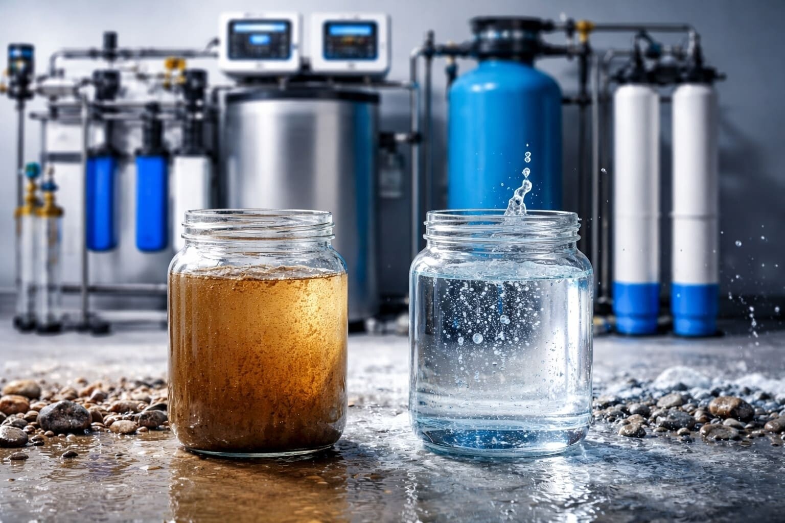 Качество исходной воды и его влияние на ресурс фильтров в системах водоочистки